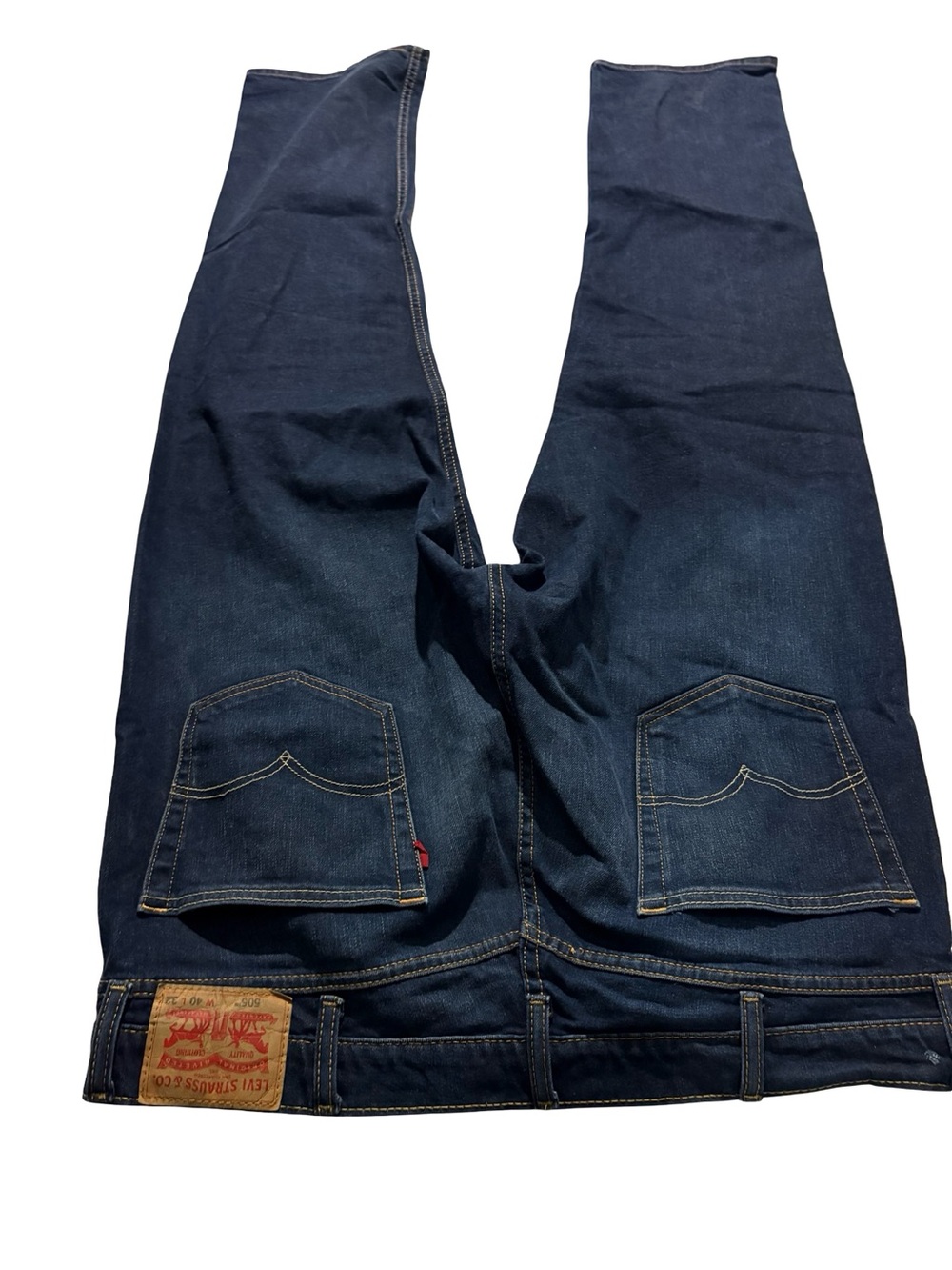 Levi's Men's Dark Indigo Straight Jeans